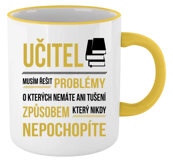 Hrnek Musím řešit problémy - učitel