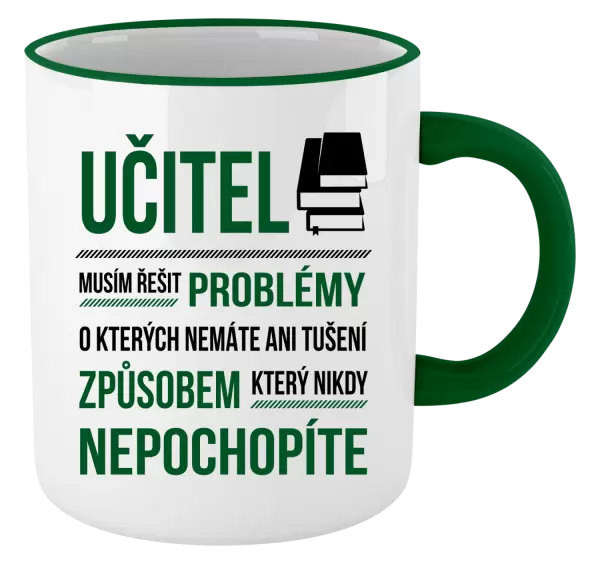 Hrnek Musím řešit problémy - učitel