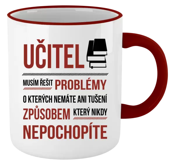 Hrnek Musím řešit problémy - učitel