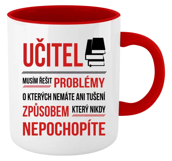 Hrnek Musím řešit problémy - učitel