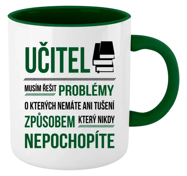 Hrnek Musím řešit problémy - učitel