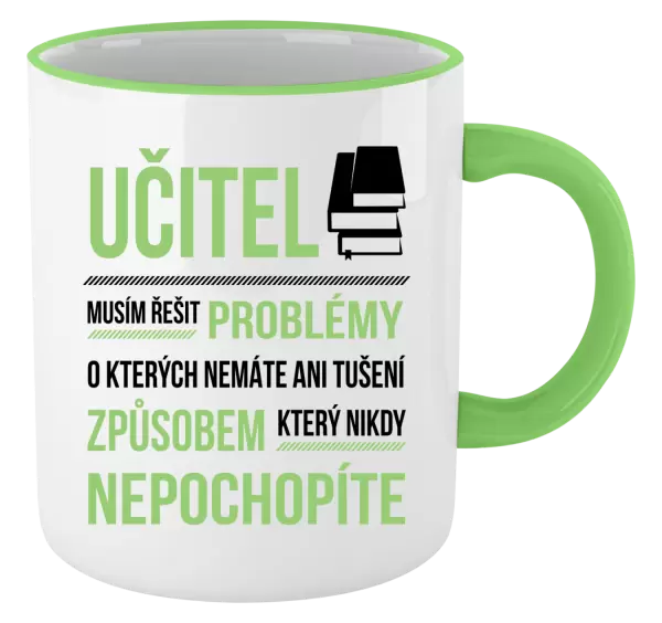 Hrnek Musím řešit problémy - učitel