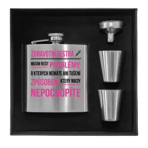 Placatka v krabičce Musím řešit problémy - zdravotní sestra