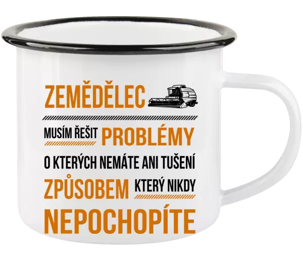 Plecháček Musím řešit problémy - zemědělec