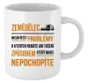 Hrnek Musím řešit problémy - zemědělec