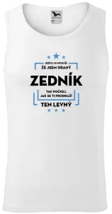 Pánské tílko Jestli si myslíš, že jsem drahý  - zedník