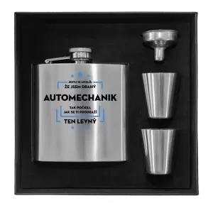 Placatka v krabičce Jestli si myslíš, že jsem drahý - automechanik