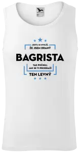 Pánské tílko Jestli si myslíš, že jsem drahý  - bagrista