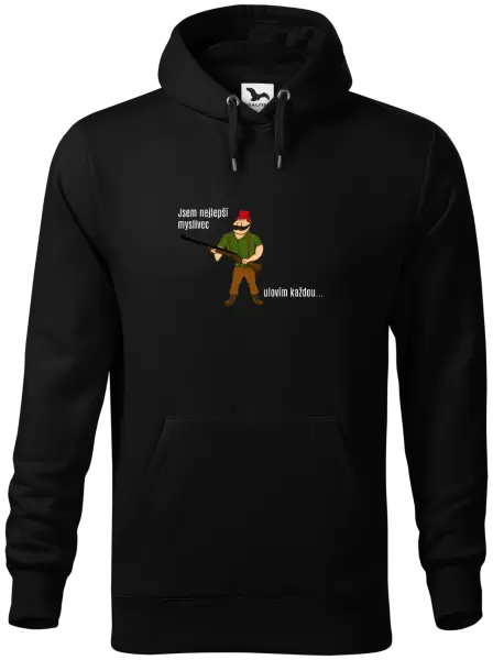 Pánská mikina Jsem nejlepší myslivec... ulovím každou.