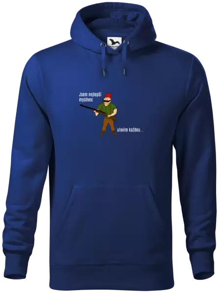 Pánská mikina Jsem nejlepší myslivec... ulovím každou.