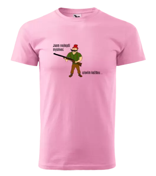 Pánské tričko Jsem nejlepší myslivec... ulovím každou.