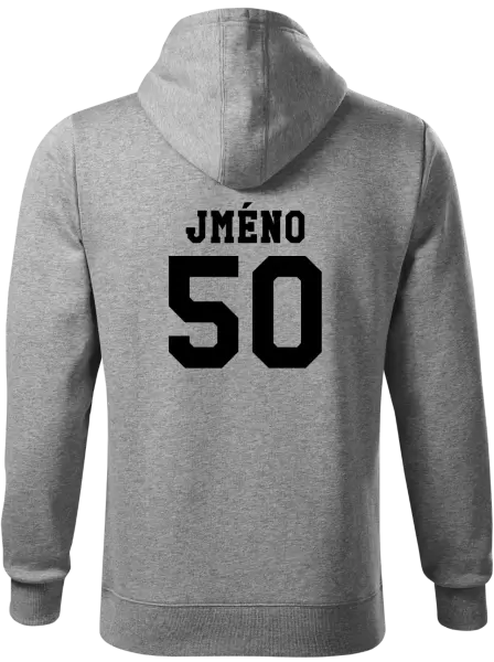 Pánská mikina Věk a jméno