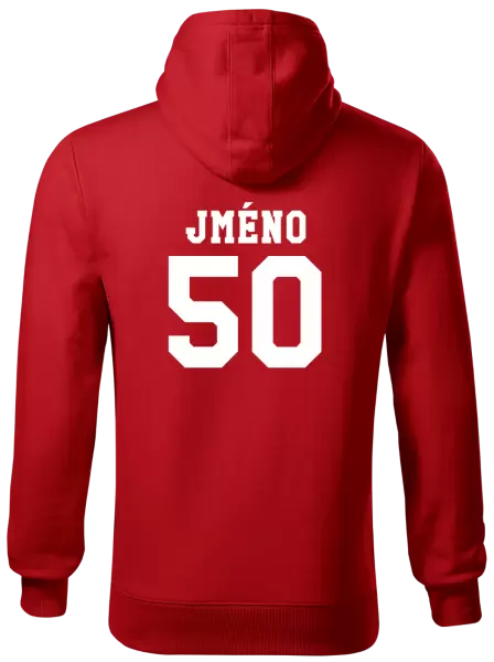 Pánská mikina Věk a jméno