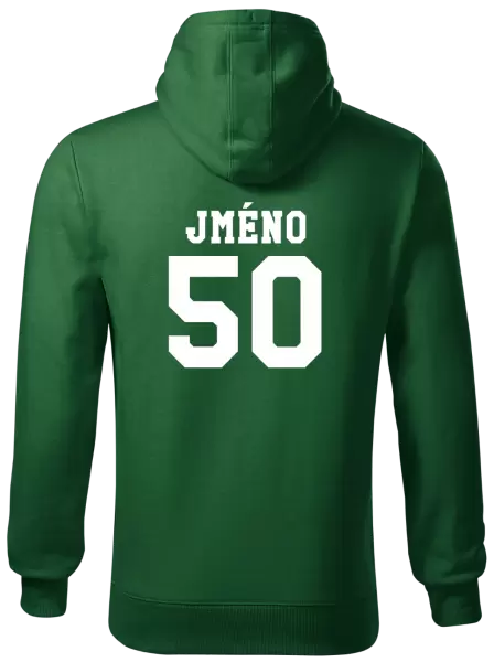 Pánská mikina Věk a jméno