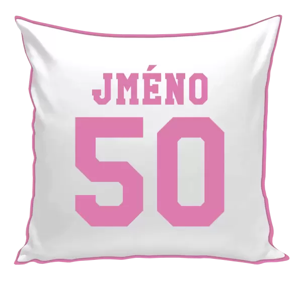 Polštář Věk a jméno