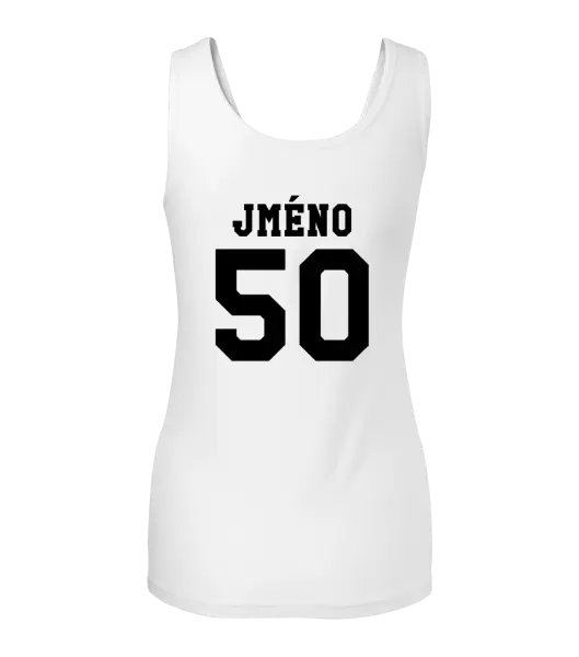 Dámské tílko Věk a jméno