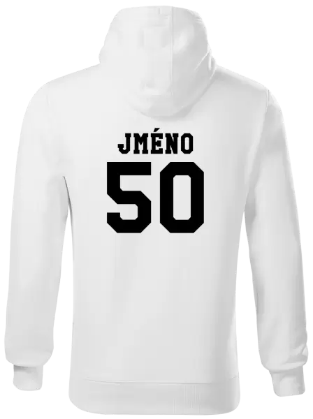 Pánská mikina Věk a jméno