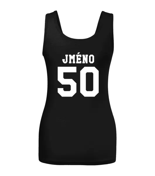 Dámské tílko Věk a jméno
