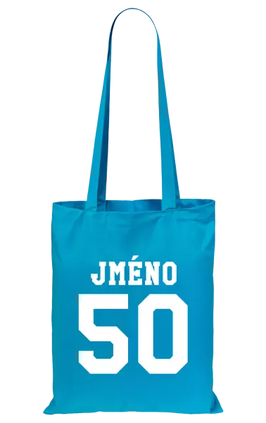 Látková taška Věk a jméno