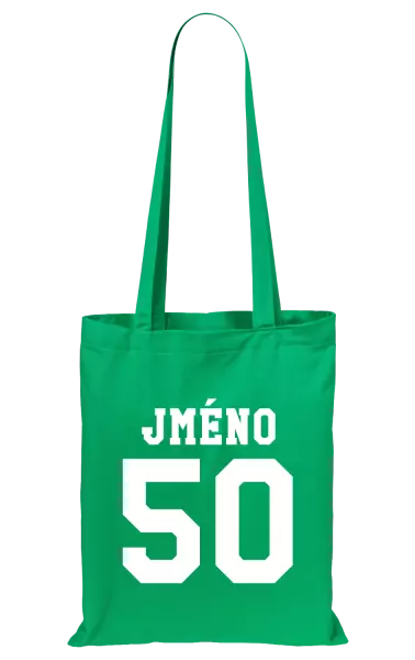 Látková taška Věk a jméno