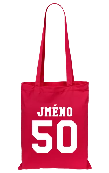 Látková taška Věk a jméno