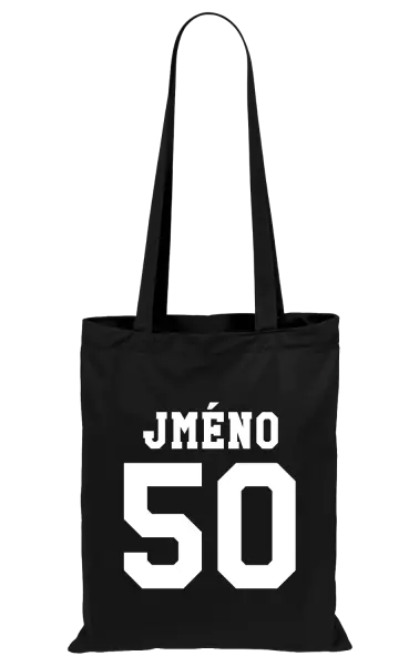 Látková taška Věk a jméno