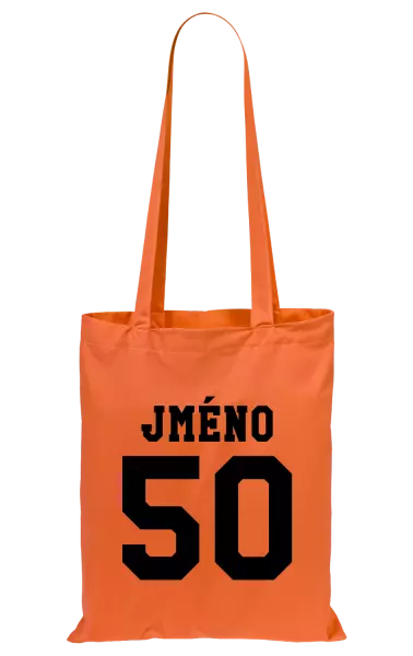 Látková taška Věk a jméno