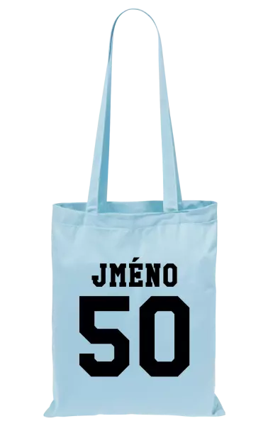 Látková taška Věk a jméno