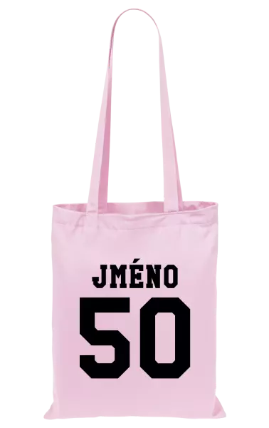 Látková taška Věk a jméno