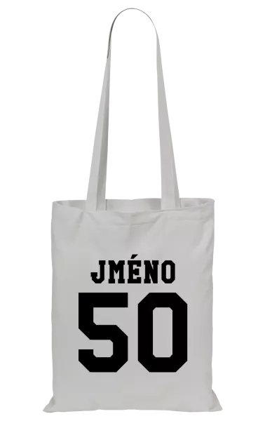 Látková taška Věk a jméno