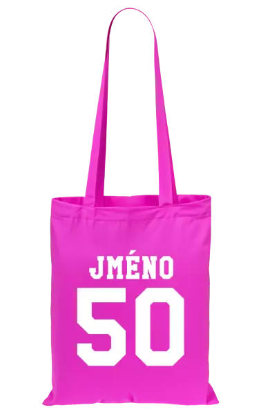 Látková taška Věk a jméno