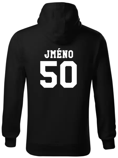 Pánská mikina Věk a jméno