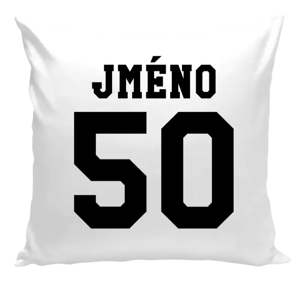 Polštář Věk a jméno