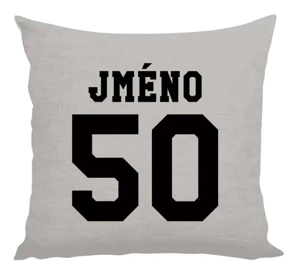 Polštář Věk a jméno