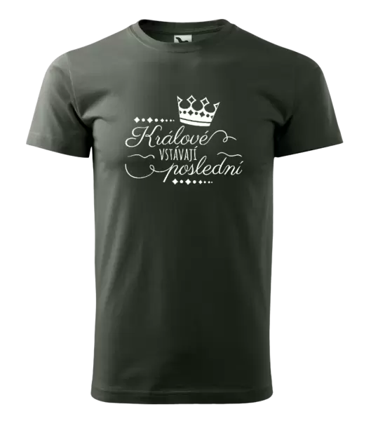 Pánské tričko Králové vstávají poslední