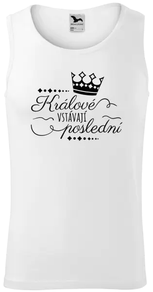 Pánské tílko Králové vstávají poslední