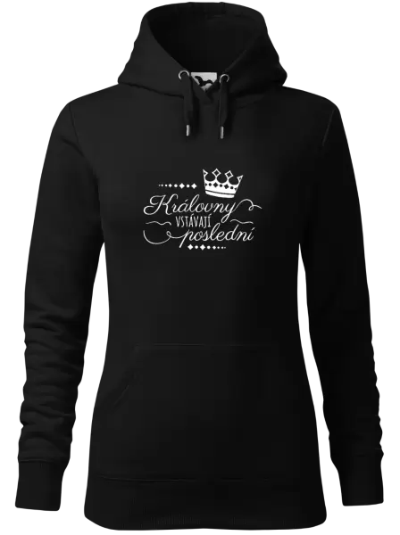 Dámská mikina Královny vstávají poslední