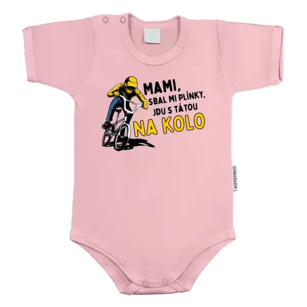 Dětské body Mami sbal mi plínky - kolo