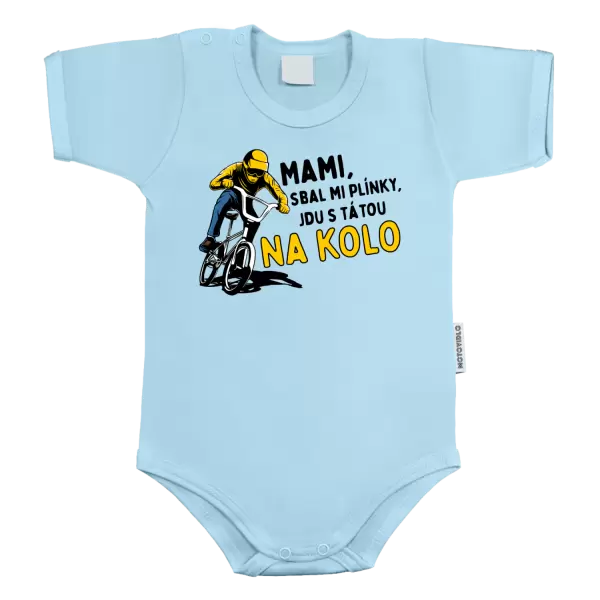 Dětské body Mami sbal mi plínky - kolo