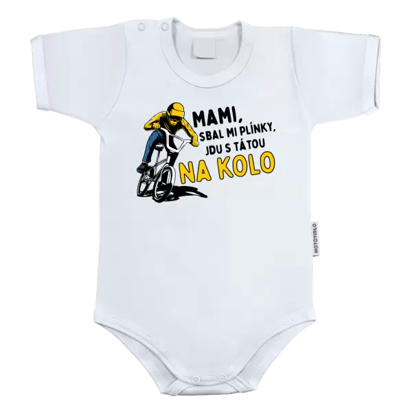 Dětské body Mami sbal mi plínky - kolo