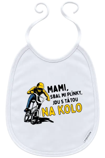 Dětský bryndák Mami sbal mi plínky - kolo
