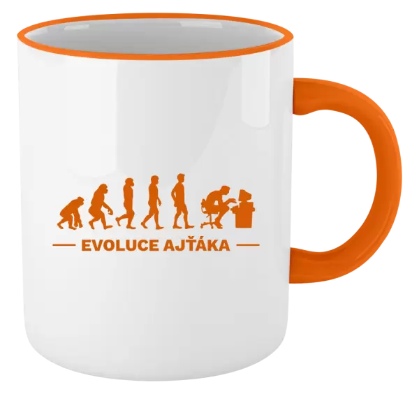 Hrnek Evoluce - IT specialista