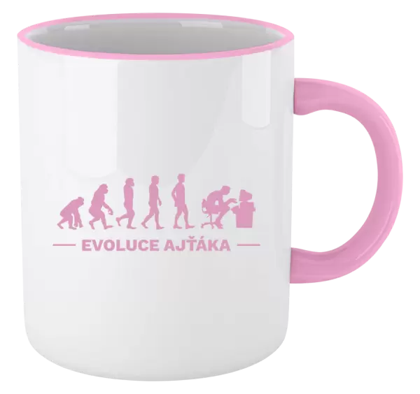 Hrnek Evoluce - IT specialista