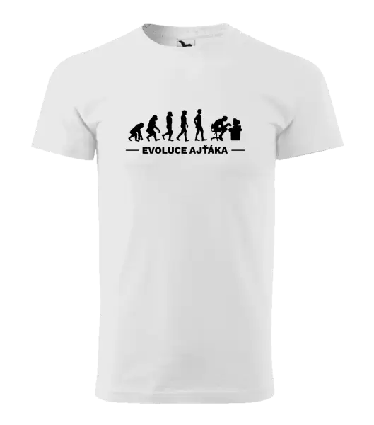 Pánské tričko Evoluce - IT specialista