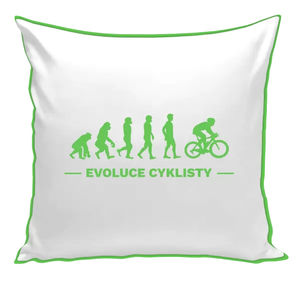 Polštář Evoluce - cyklista