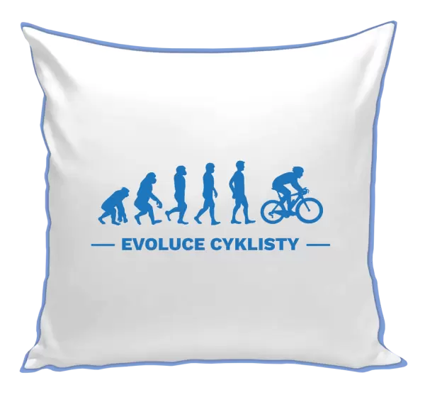Polštář Evoluce - cyklista