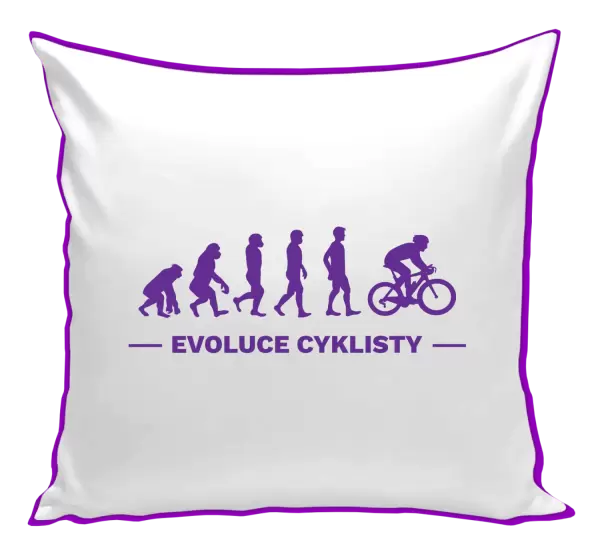 Polštář Evoluce - cyklista