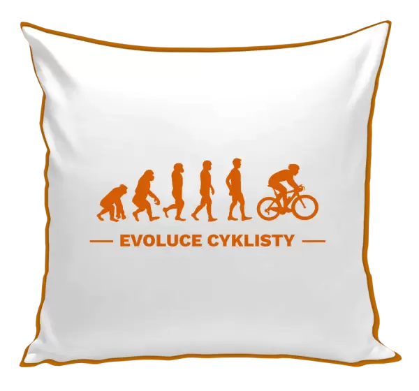 Polštář Evoluce - cyklista