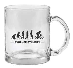 Hrnek Evoluce - cyklista