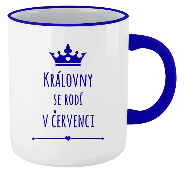 Hrnek Královny se rodí v ...